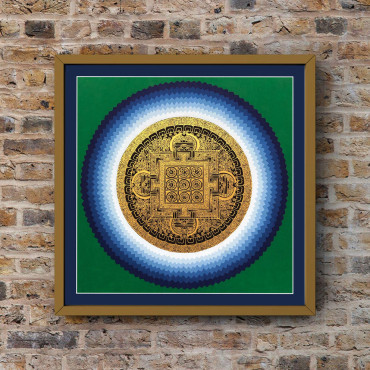 Blue Lotus Mandala