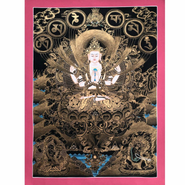 Fine Quality Chenrezig Thangka