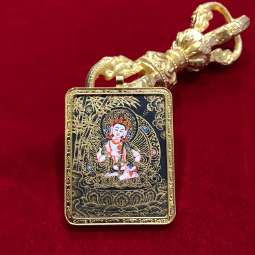 Blessed Vajrasattva Pendant, Amulet for Protection