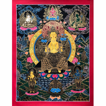 Maitreya Buddha Thangka, Future Buddha