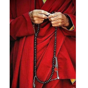 12mm Bodhi Mala + Bracelet, Bodhi Mala, Phoenix Eye Mala, Tibetan Buddhist meditation Beads – Mala from Timal(Kavre)