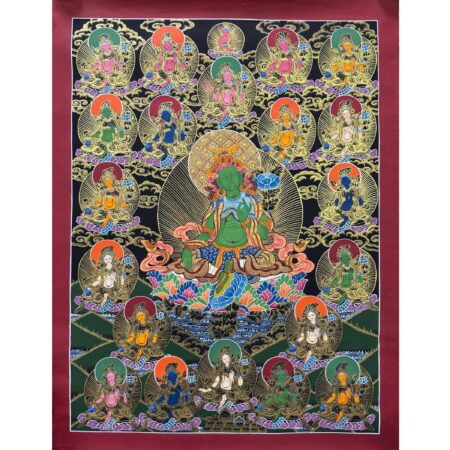 Twenty-one Tara, Dholma Thangka