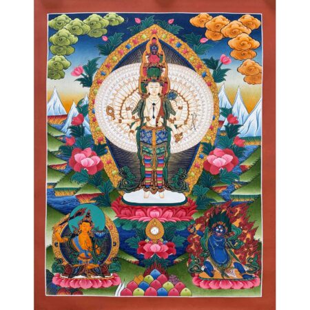 Avalokiteshvara Thanka Painting