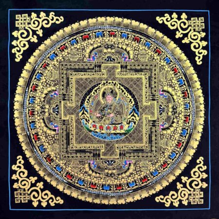 Guru Rinpoche Mandala Thangka Painting