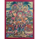 Vintage The eight manifestations of Guru Padmasambhava