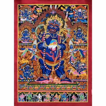 Mahakala Thangka Painting