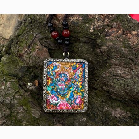 Mahakala Thangka Pendant