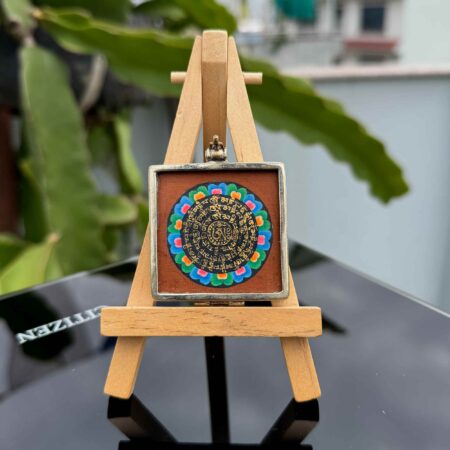Mini Table Mantra Mandala Thangka