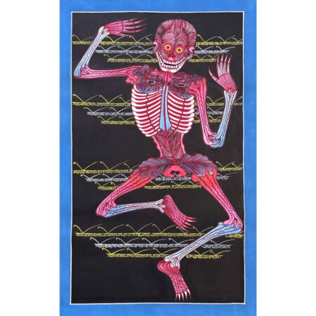 Skeleton Thangka Painting