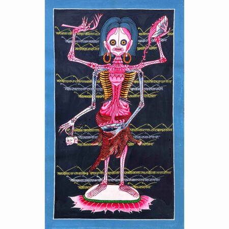 Skeleton Thangka Painting