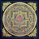 Amitayus Buddha Mandala Thangka