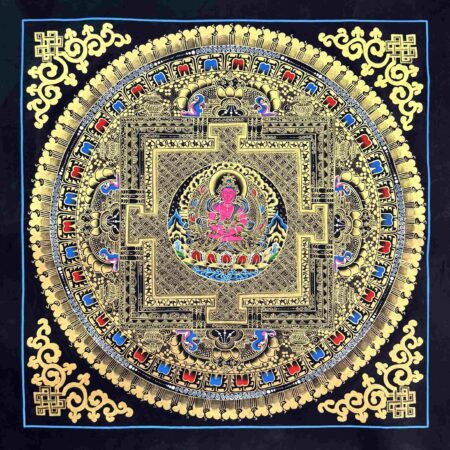 Amitayus Buddha Mandala Thangka