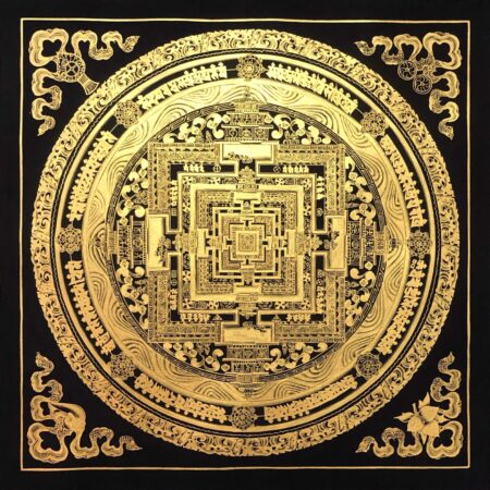 Kalachakra Mandala Thangka Painting