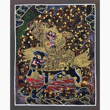 Dorje Legpa Thangka Painting