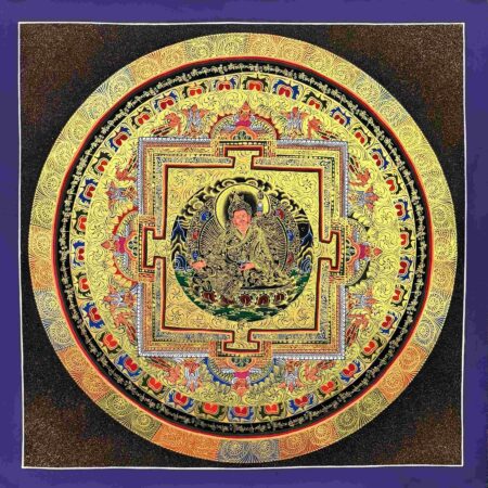 Padmasambhava Mandala Thangka Painting