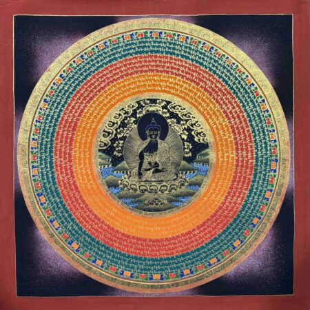 Shakyamuni Buddha Mandala Thangka