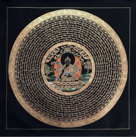Healing Buddha Mandala Thangka