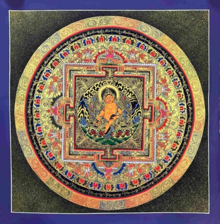 Jambala Mandala Thangka