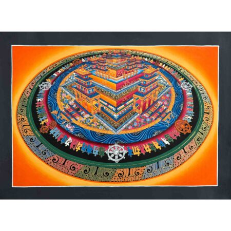 3D Wheel of Time Thangka