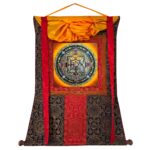 Brocade Mounted Kalachakra Thangka