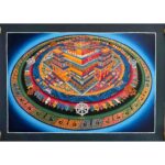 3D Kalachakra Mandala Thangka
