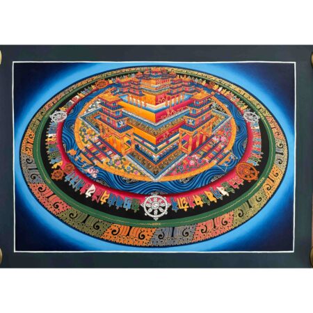 3D Kalachakra Mandala Thangka