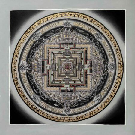 Kalachakra Mandala Thangka Painting