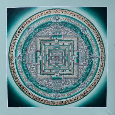 Kalachakra Mandala Thangka Painting