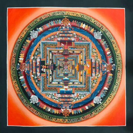 Kalachakra Mandala Thangka Painting