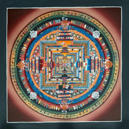 Kalachakra Mandala Thangka Painting
