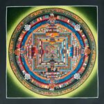 Kalachakra Mandala Thangka Painting