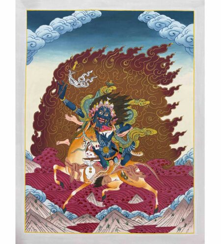 Palden Lhamo Thangka Painting