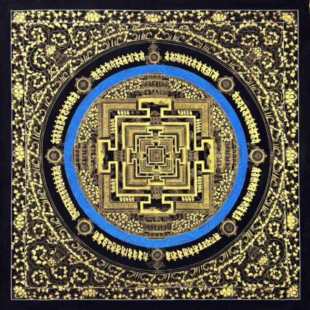 Kalachakra Mandala Thangka Painting