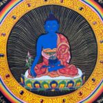Healing Buddha Mandala Thangka