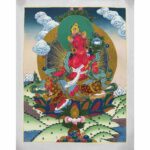 Red Tara Thangka Painting
