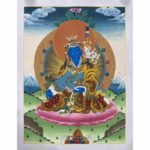 Guru Orgyen Menlha Thangka Tainting