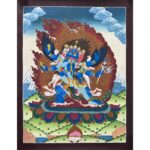 Vajrakilaya Thangka Painting