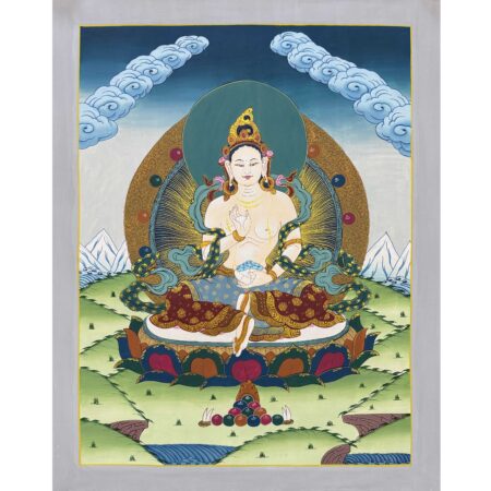 Yeshe Tsogyal Thangka Painting