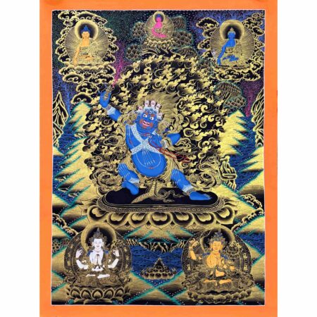 Vajrapani Thangka Painting