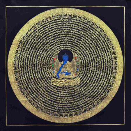 Medicine Buddha Mandala Thangka