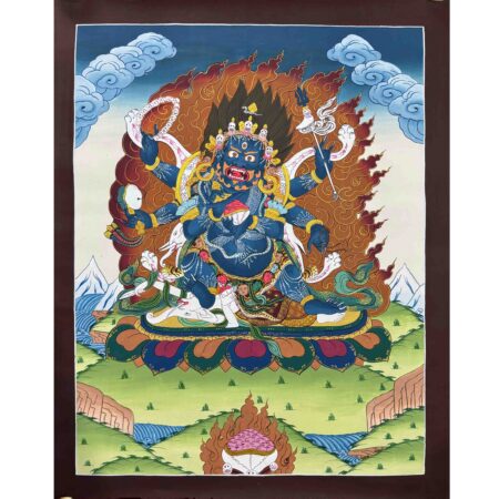 Mahakala Thangka Painting