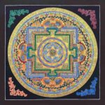Om Mandala Thangka Painting