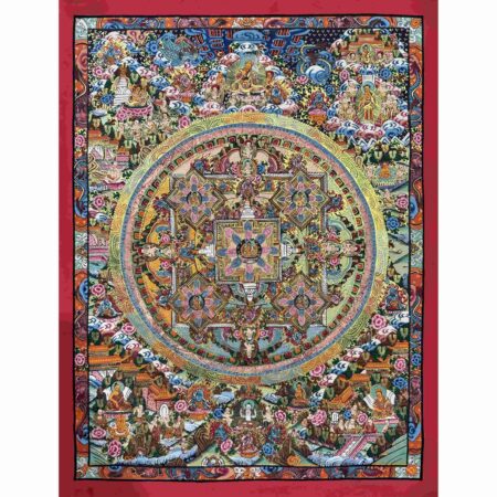 Traditional Buddha Mandala Thangka
