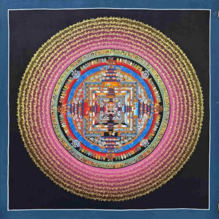 Kalachakra Mandala Thangka Painting