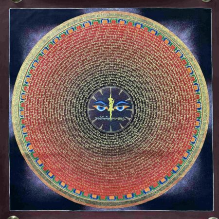 Buddha Eye Mandala Thangka