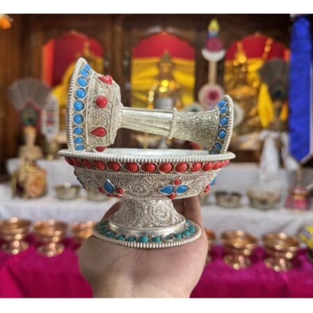 Silver Gilded Serkyem Set