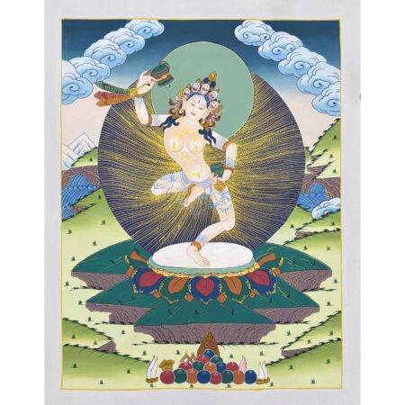 Machig Labdron Thangka Painting
