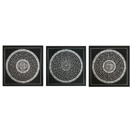 3xPcs Mantra Mandala