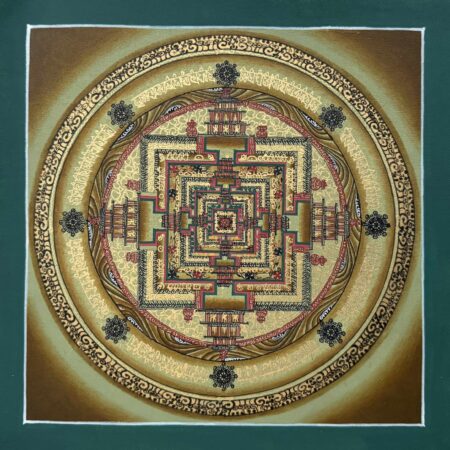 Kalachakra Mandala Thangka Painting