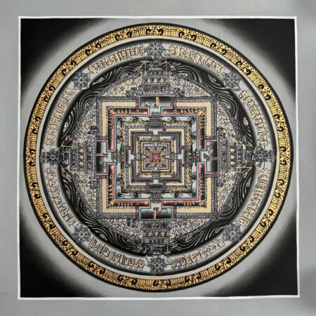 Kalachakra Mandala Thanka, Wheel of Time Thangka Art
